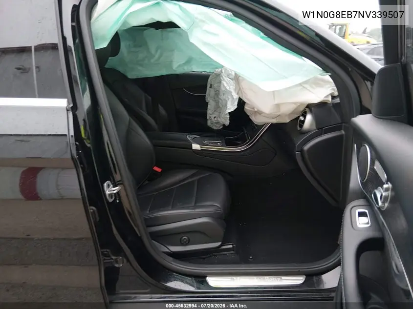 2022 Mercedes-Benz Glc 300 4Matic Suv VIN: W1N0G8EB7NV339507 Lot: 45632994