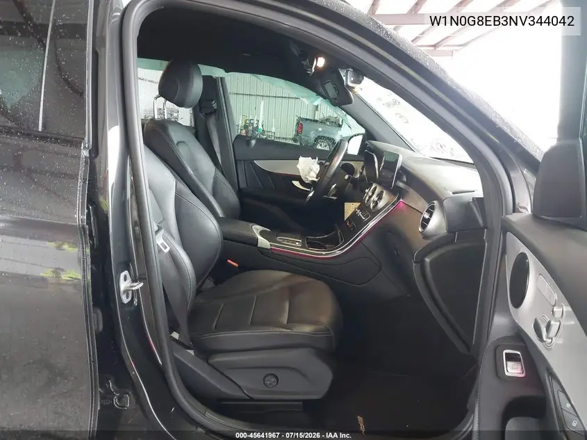 2022 Mercedes-Benz Glc 300 4Matic Suv VIN: W1N0G8EB3NV344042 Lot: 45641967