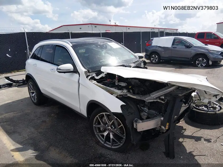 2022 Mercedes-Benz Glc 300 4Matic Suv VIN: W1N0G8EB2NV379803 Lot: 45661858