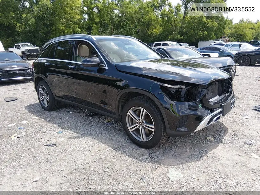 2022 Mercedes-Benz Glc 300 Suv VIN: W1N0G8DB1NV335552 Lot: 45665395