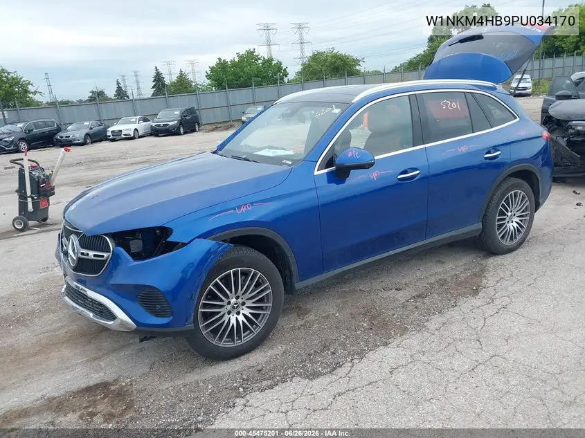 2023 Mercedes-Benz Glc 300 4Matic Suv VIN: W1NKM4HB9PU034170 Lot: 45475201