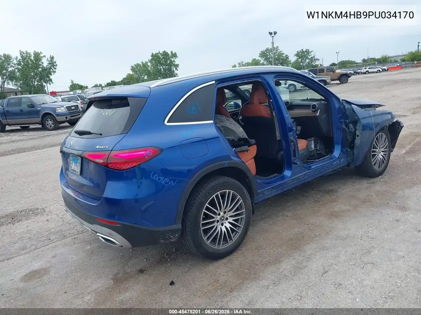 2023 Mercedes-Benz Glc 300 4Matic Suv VIN: W1NKM4HB9PU034170 Lot: 45475201