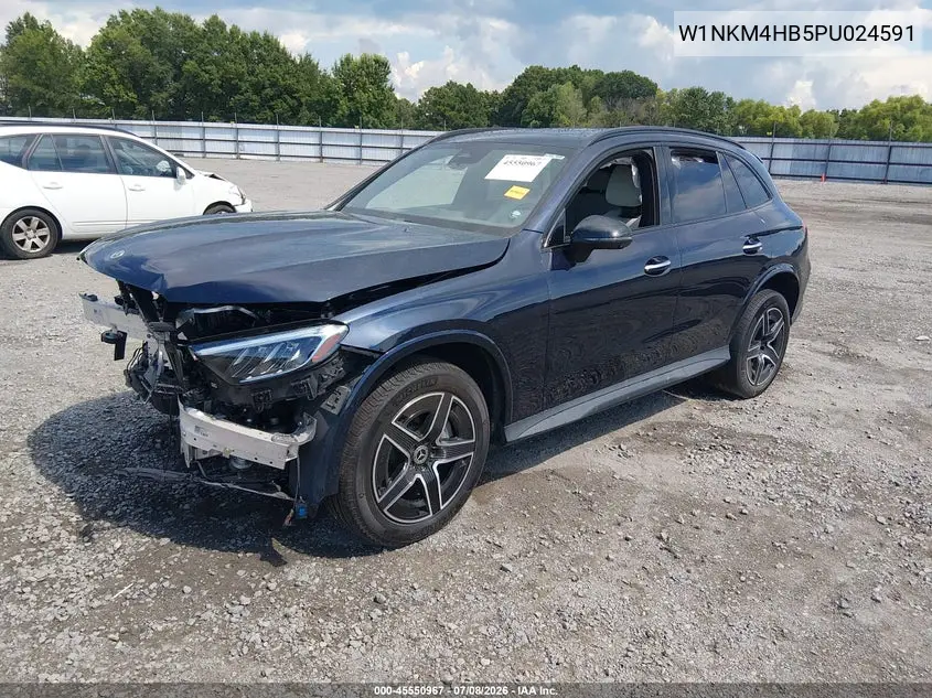 2023 Mercedes-Benz Glc 300 4Matic Suv VIN: W1NKM4HB5PU024591 Lot: 45550967