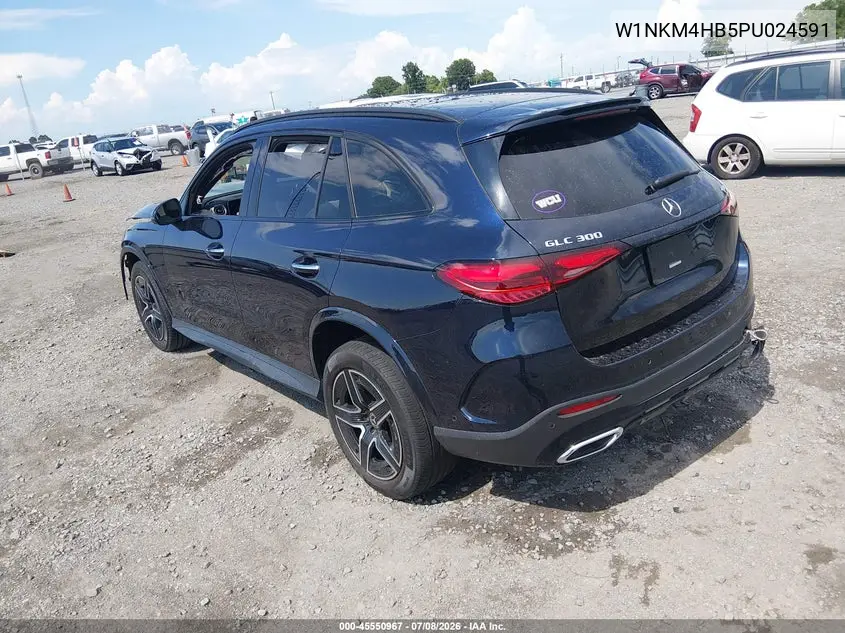 2023 Mercedes-Benz Glc 300 4Matic Suv VIN: W1NKM4HB5PU024591 Lot: 45550967