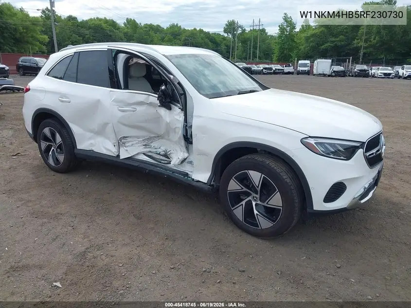 2024 Mercedes-Benz Glc 300 4Matic Suv VIN: W1NKM4HB5RF230730 Lot: 45418745