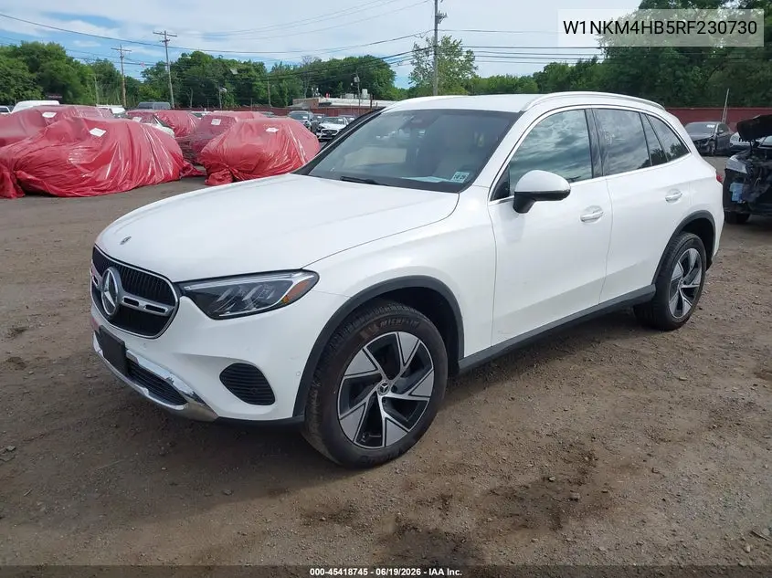 2024 Mercedes-Benz Glc 300 4Matic Suv VIN: W1NKM4HB5RF230730 Lot: 45418745