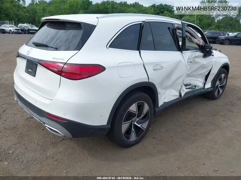 2024 Mercedes-Benz Glc 300 4Matic Suv VIN: W1NKM4HB5RF230730 Lot: 45418745