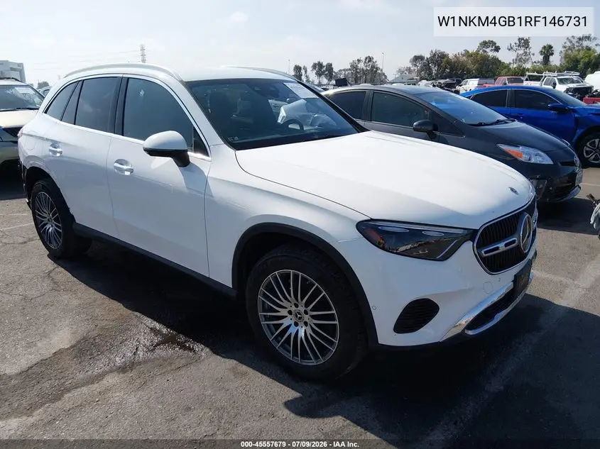 2024 Mercedes-Benz Glc 300 Suv VIN: W1NKM4GB1RF146731 Lot: 45557679