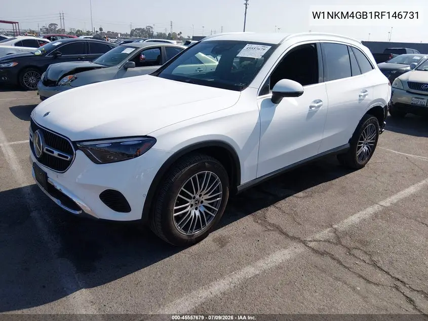 2024 Mercedes-Benz Glc 300 Suv VIN: W1NKM4GB1RF146731 Lot: 45557679