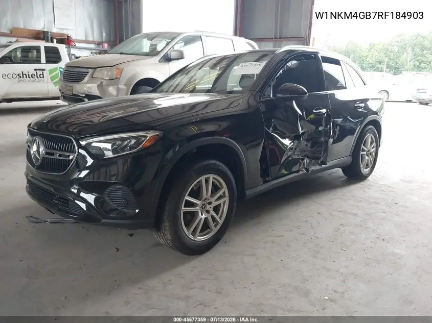 2024 Mercedes-Benz Glc 300 Suv VIN: W1NKM4GB7RF184903 Lot: 45577359