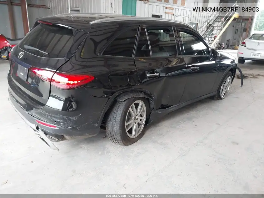 2024 Mercedes-Benz Glc 300 Suv VIN: W1NKM4GB7RF184903 Lot: 45577359