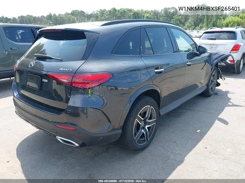 2025 Mercedes-Benz Glc 300 4Matic Suv VIN: W1NKM4HBXSF265401 Lot: 45338998