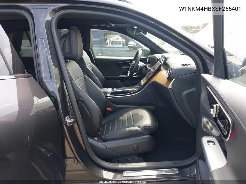 2025 Mercedes-Benz Glc 300 4Matic Suv VIN: W1NKM4HBXSF265401 Lot: 45338998