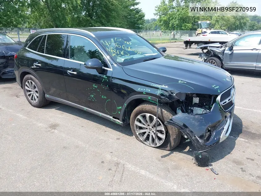 2025 Mercedes-Benz Glc 300 4Matic Suv VIN: W1NKM4HB9SF270959 Lot: 45661295