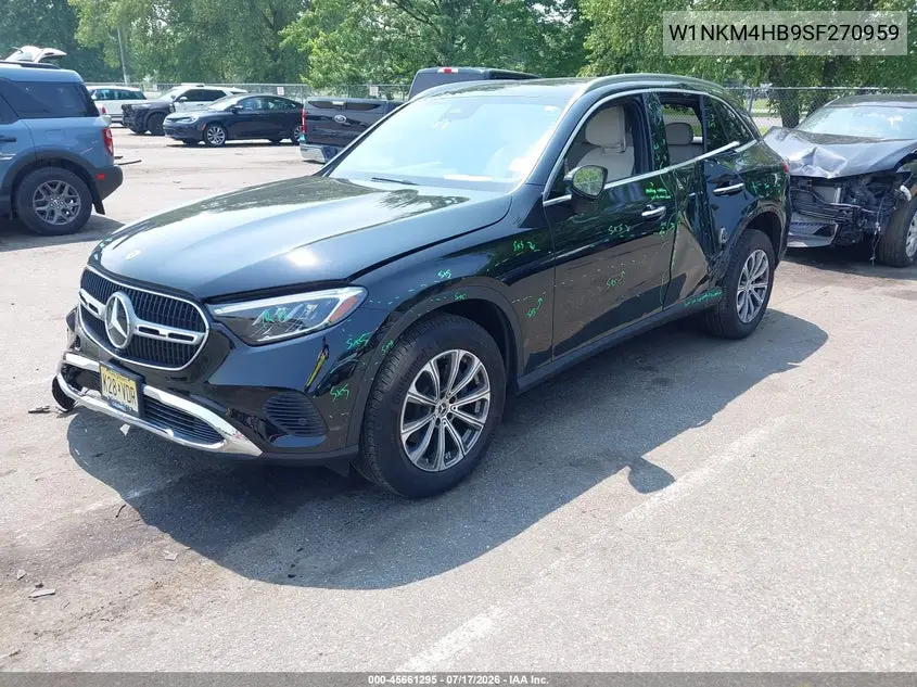 2025 Mercedes-Benz Glc 300 4Matic Suv VIN: W1NKM4HB9SF270959 Lot: 45661295