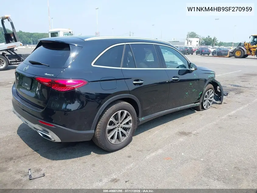 2025 Mercedes-Benz Glc 300 4Matic Suv VIN: W1NKM4HB9SF270959 Lot: 45661295