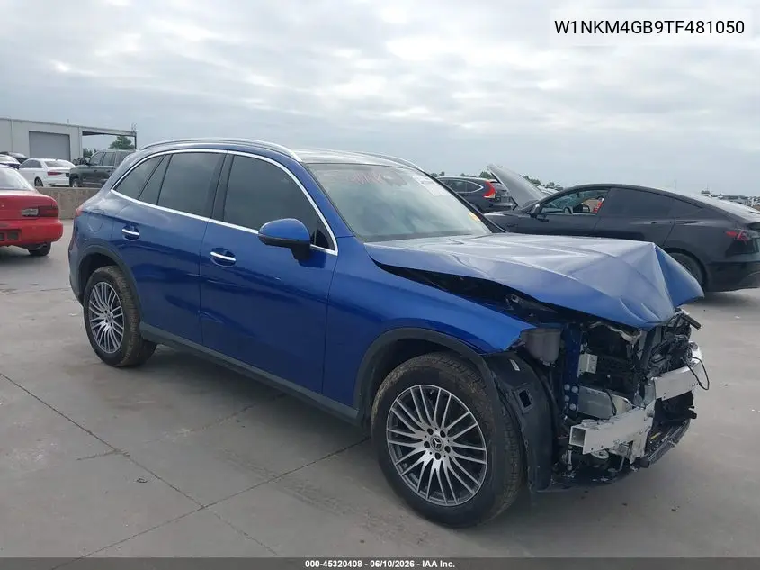 2026 Mercedes-Benz Glc 300 VIN: W1NKM4GB9TF481050 Lot: 45320408
