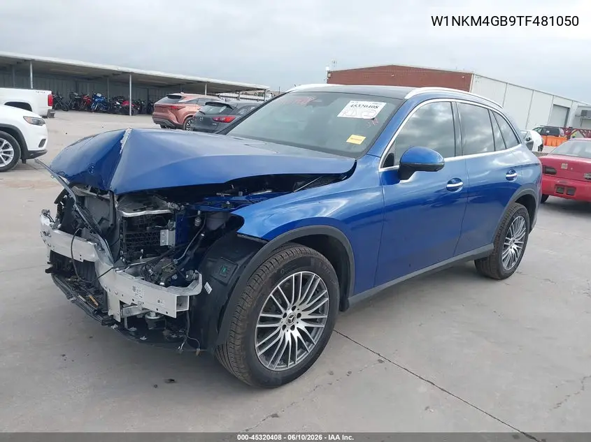 2026 Mercedes-Benz Glc 300 VIN: W1NKM4GB9TF481050 Lot: 45320408