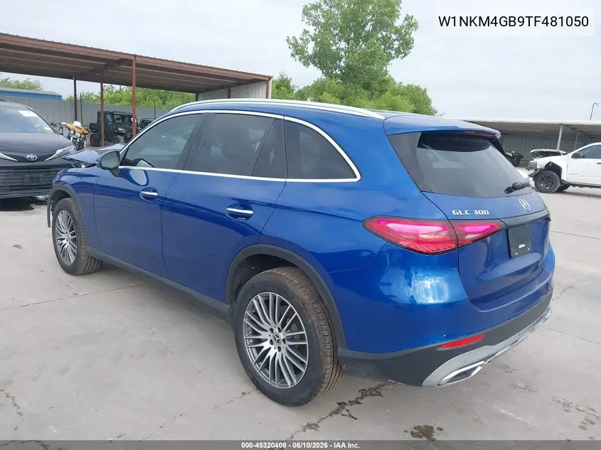 2026 Mercedes-Benz Glc 300 VIN: W1NKM4GB9TF481050 Lot: 45320408