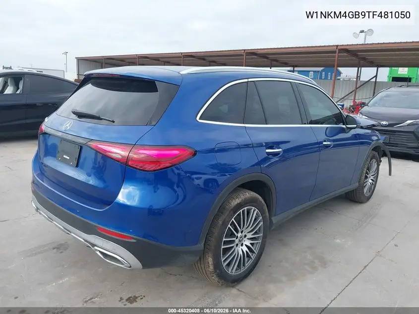2026 Mercedes-Benz Glc 300 VIN: W1NKM4GB9TF481050 Lot: 45320408