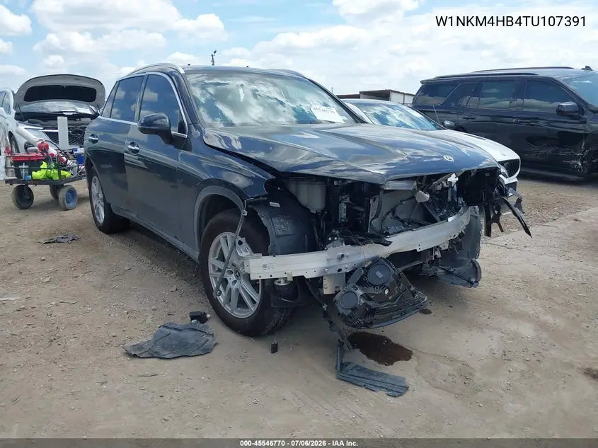 2026 Mercedes-Benz Glc 300 4Matic Suv VIN: W1NKM4HB4TU107391 Lot: 45546770