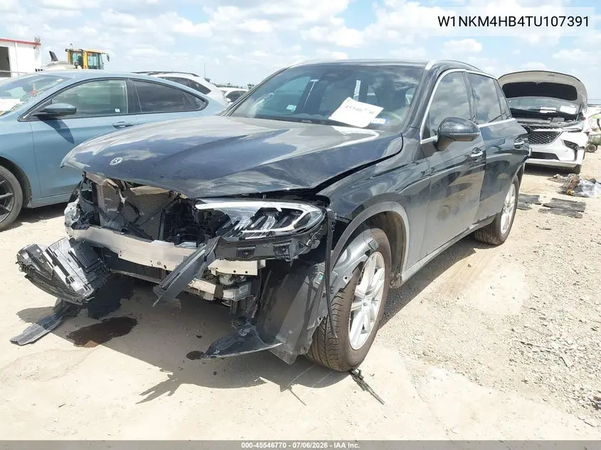 2026 Mercedes-Benz Glc 300 4Matic Suv VIN: W1NKM4HB4TU107391 Lot: 45546770