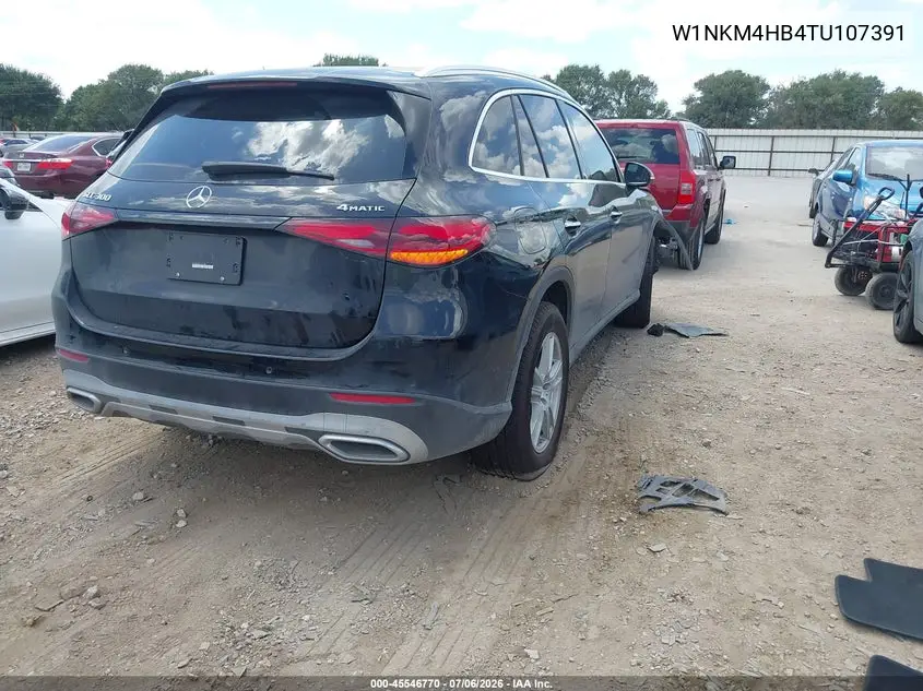 2026 Mercedes-Benz Glc 300 4Matic Suv VIN: W1NKM4HB4TU107391 Lot: 45546770