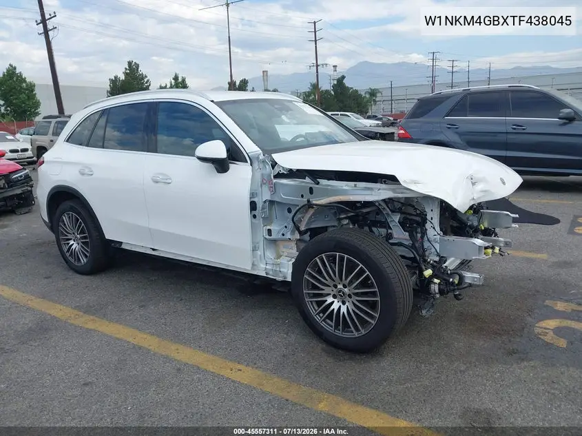 2026 Mercedes-Benz Glc 300 Suv VIN: W1NKM4GBXTF438045 Lot: 45557311