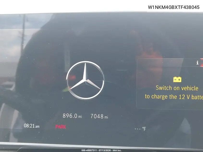 2026 Mercedes-Benz Glc 300 Suv VIN: W1NKM4GBXTF438045 Lot: 45557311