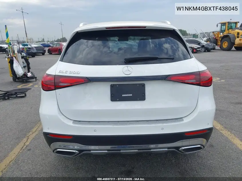 2026 Mercedes-Benz Glc 300 Suv VIN: W1NKM4GBXTF438045 Lot: 45557311