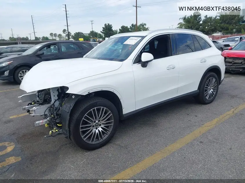 2026 Mercedes-Benz Glc 300 Suv VIN: W1NKM4GBXTF438045 Lot: 45557311