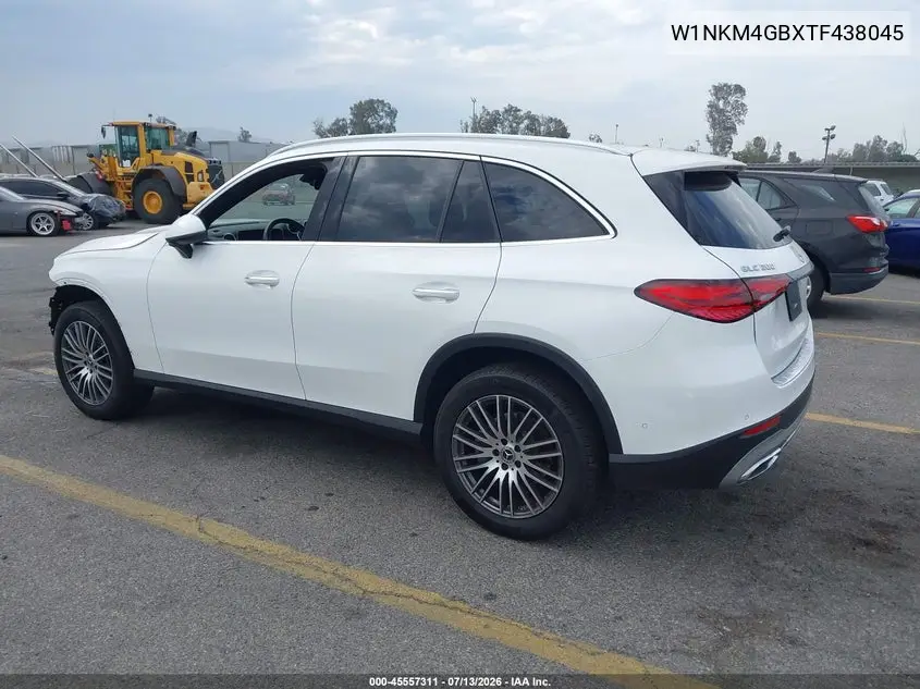 2026 Mercedes-Benz Glc 300 Suv VIN: W1NKM4GBXTF438045 Lot: 45557311