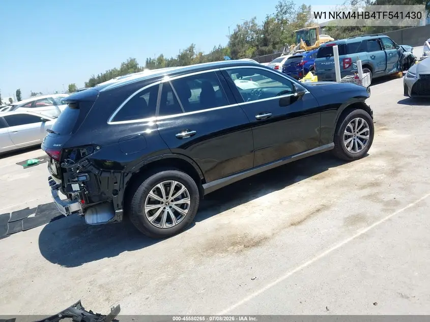 2026 Mercedes-Benz Glc 300 4Matic Suv VIN: W1NKM4HB4TF541430 Lot: 45580265
