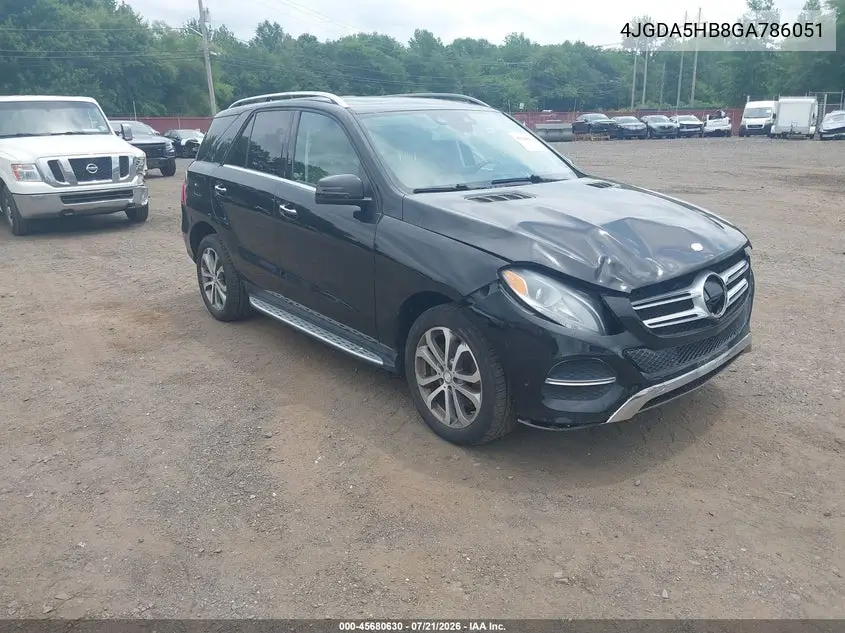 2016 Mercedes-Benz Gle 350 4Matic VIN: 4JGDA5HB8GA786051 Lot: 45680630