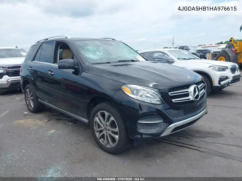 2017 Mercedes-Benz Gle 350 4Matic VIN: 4JGDA5HB1HA976615 Lot: 45564956