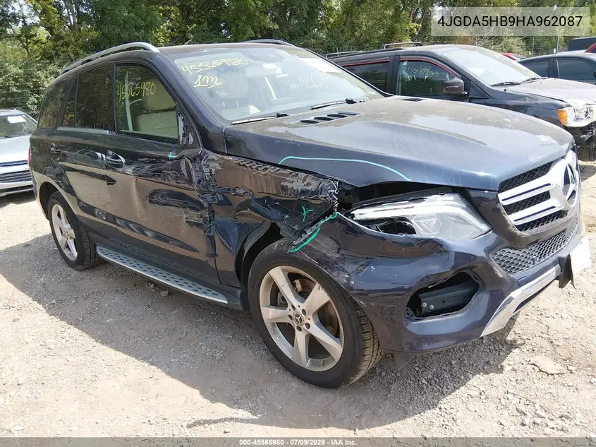 2017 Mercedes-Benz Gle 350 4Matic VIN: 4JGDA5HB9HA962087 Lot: 45565980