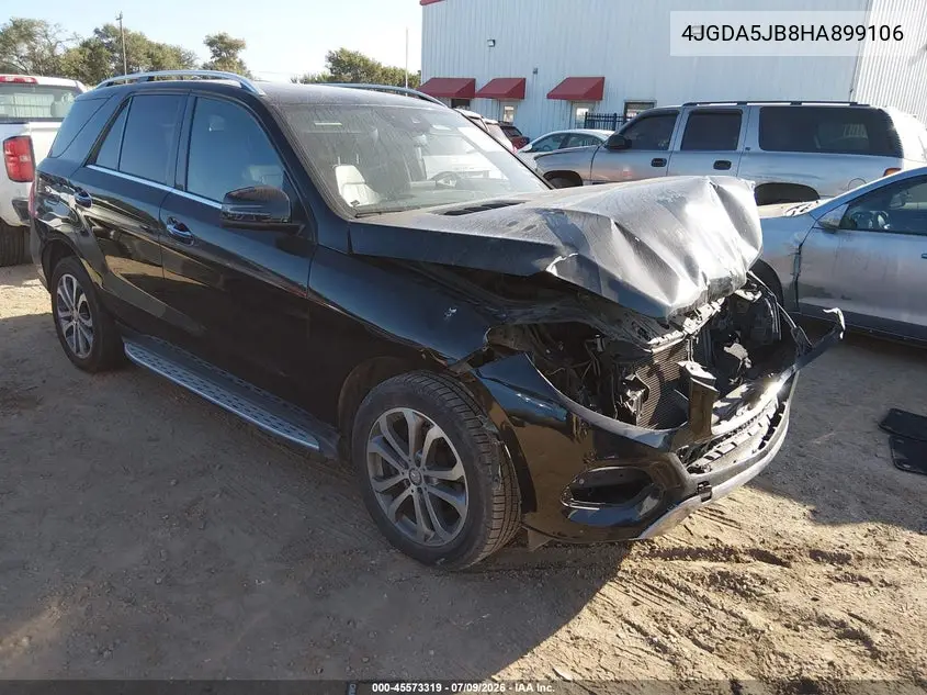 2017 Mercedes-Benz Gle 350 VIN: 4JGDA5JB8HA899106 Lot: 45573319