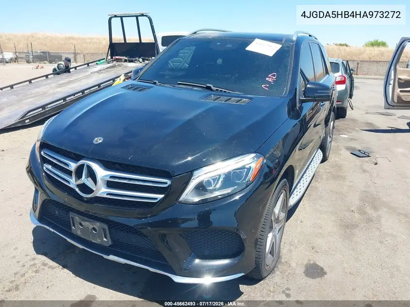 2017 Mercedes-Benz Gle 350 4Matic VIN: 4JGDA5HB4HA973272 Lot: 45662493