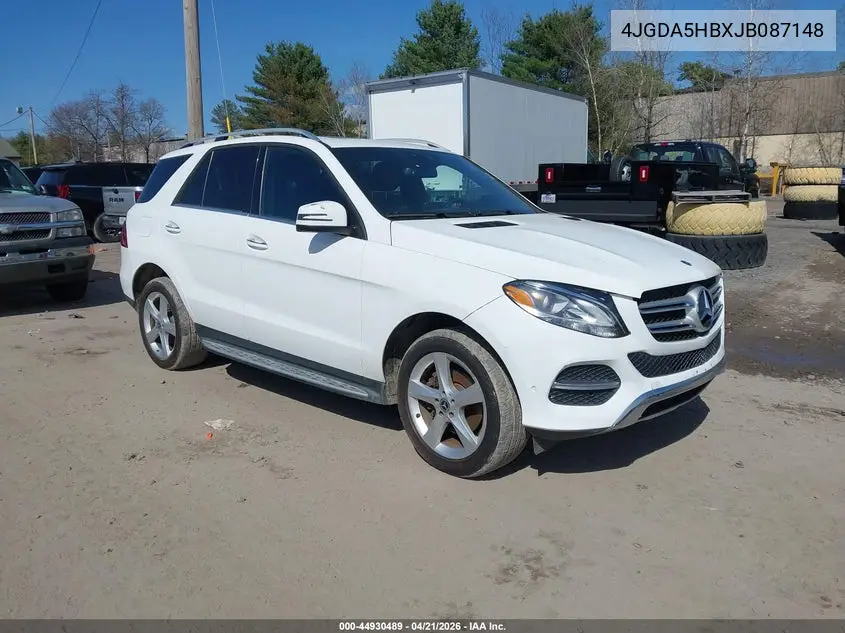 4JGDA5HBXJB087148 2018 Mercedes-Benz Gle 350 4Matic