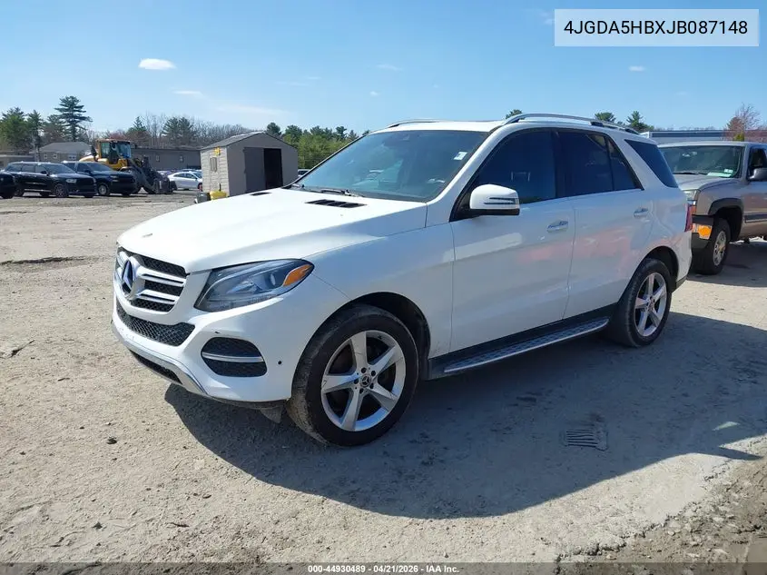 4JGDA5HBXJB087148 2018 Mercedes-Benz Gle 350 4Matic