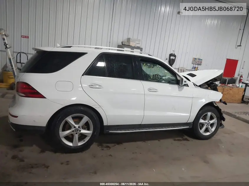 2018 Mercedes-Benz Gle 350 4Matic VIN: 4JGDA5HB5JB068720 Lot: 45308254