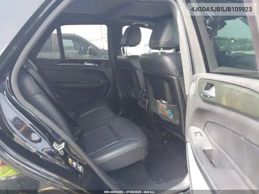 2018 Mercedes-Benz Gle 350 VIN: 4JGDA5JB5JB105923 Lot: 45563283