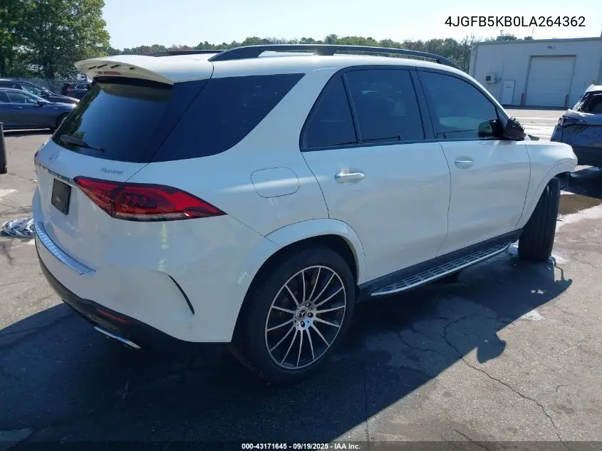 4JGFB5KB0LA264362 2020 Mercedes-Benz Gle 450 4Matic