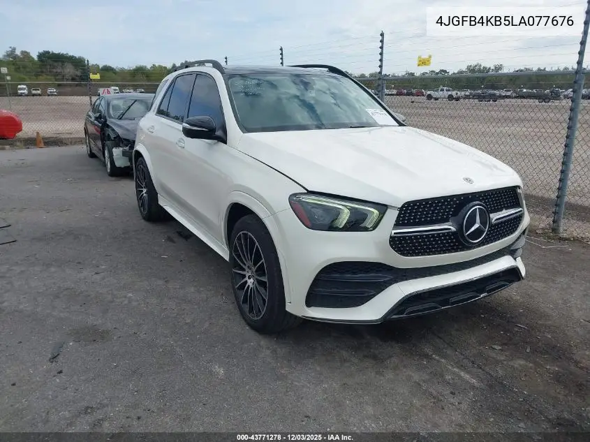 4JGFB4KB5LA077676 2020 Mercedes-Benz Gle 350 4Matic
