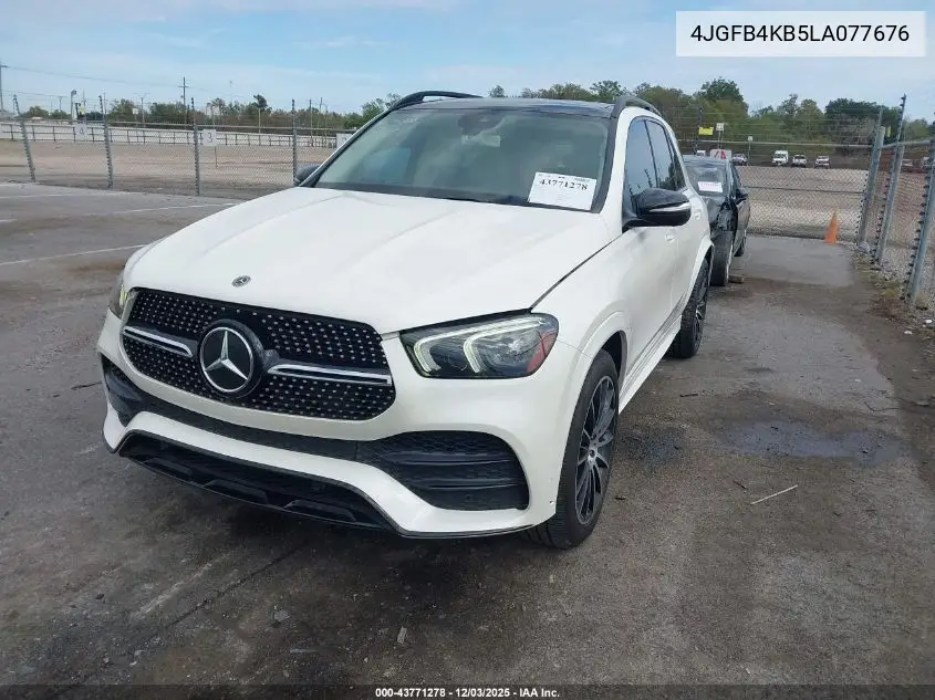 4JGFB4KB5LA077676 2020 Mercedes-Benz Gle 350 4Matic