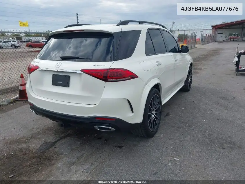 4JGFB4KB5LA077676 2020 Mercedes-Benz Gle 350 4Matic