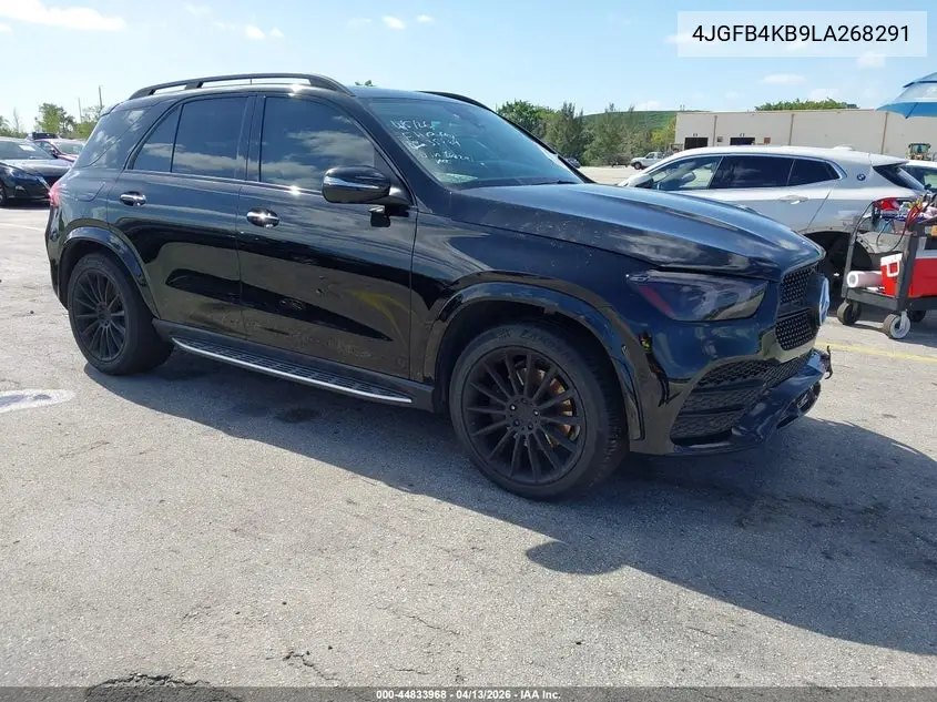 2020 Mercedes-Benz Gle 350 4Matic VIN: 4JGFB4KB9LA268291 Lot: 44833968