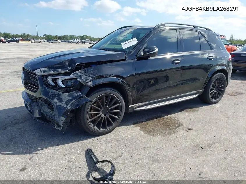 2020 Mercedes-Benz Gle 350 4Matic VIN: 4JGFB4KB9LA268291 Lot: 44833968