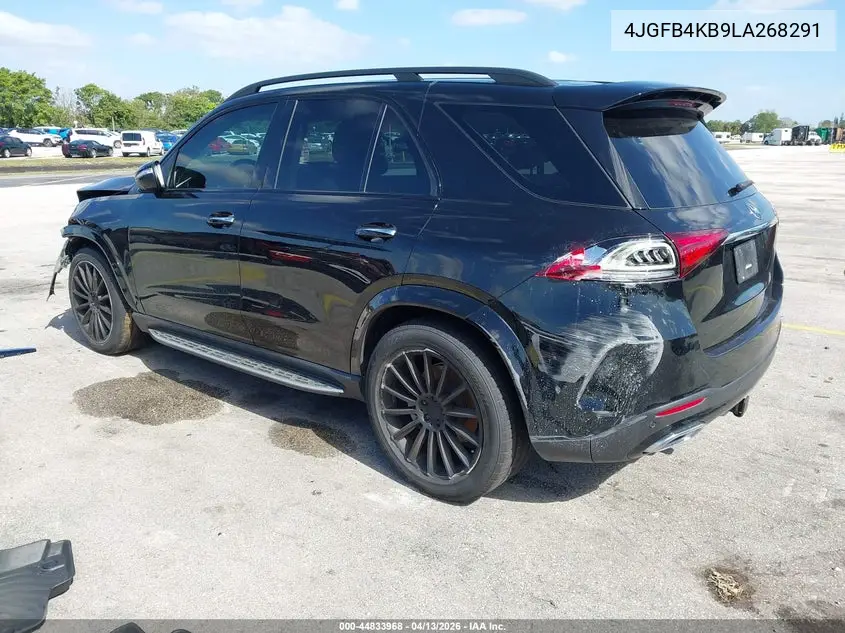 2020 Mercedes-Benz Gle 350 4Matic VIN: 4JGFB4KB9LA268291 Lot: 44833968