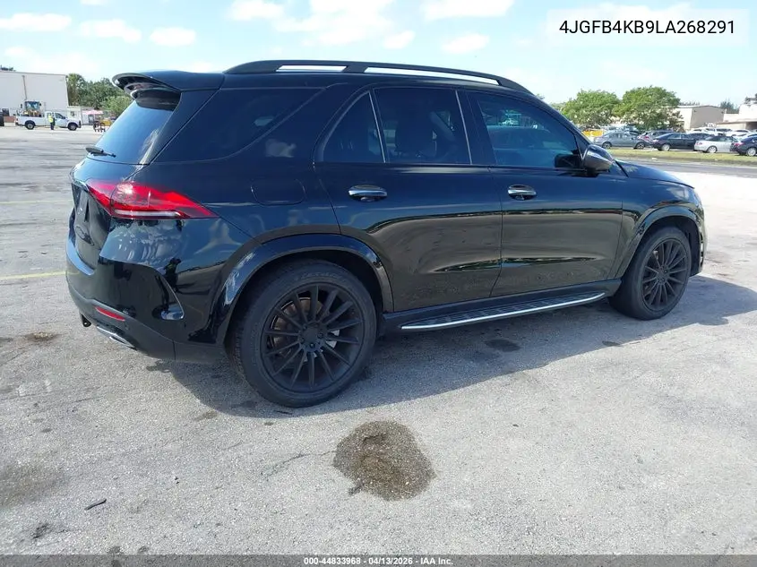 2020 Mercedes-Benz Gle 350 4Matic VIN: 4JGFB4KB9LA268291 Lot: 44833968